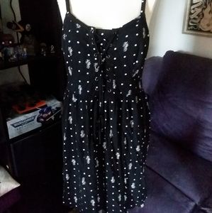Torrid size 2 Pineapple and Polka dot dress EUC